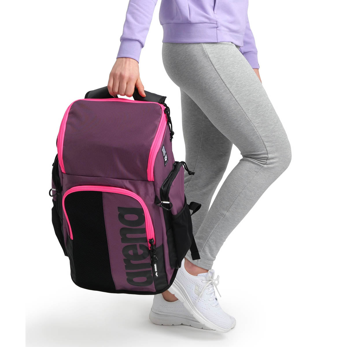 Arena Spiky III Backpack 45 L Plum/Pink