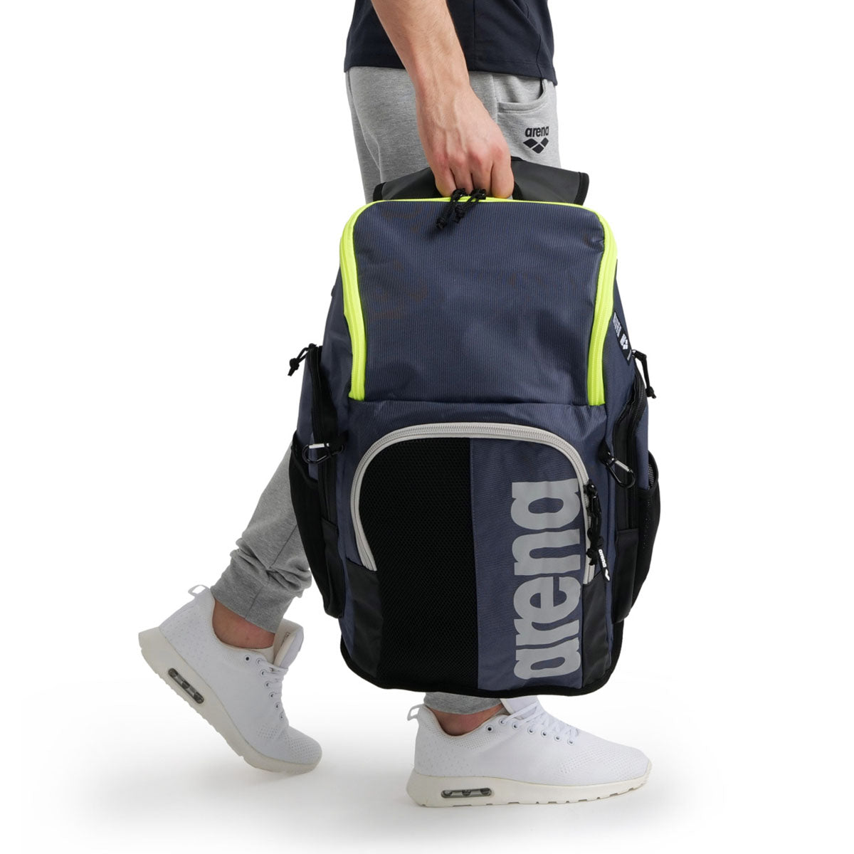 Arena Spiky III Backpack 45 L Navy/Yellow