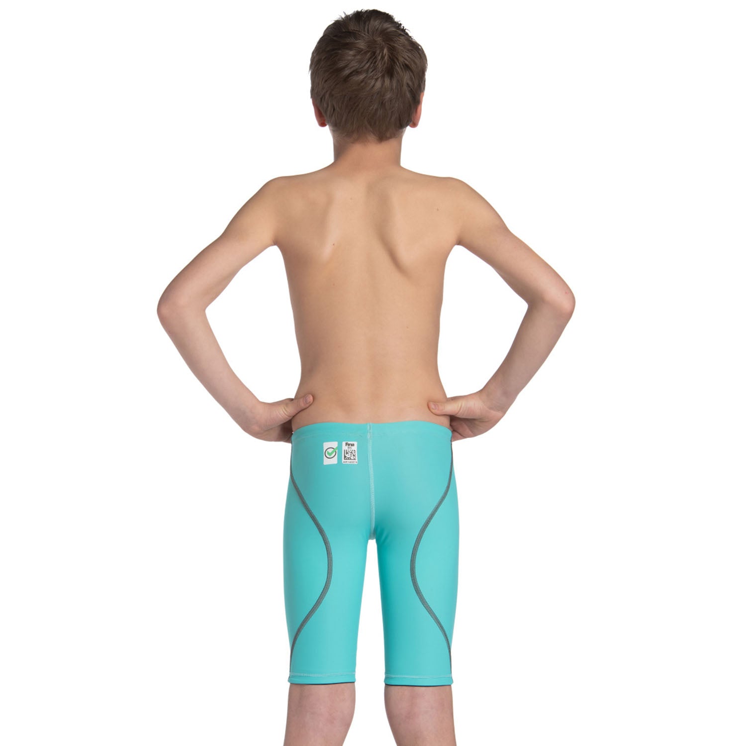 Arena Boys' Powerskin ST Next Racing Jammer 005878-681