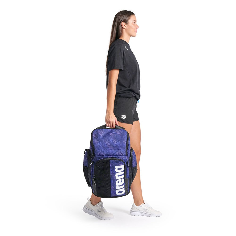 Arena Spiky III Allover Backpack 45 L Team Plum