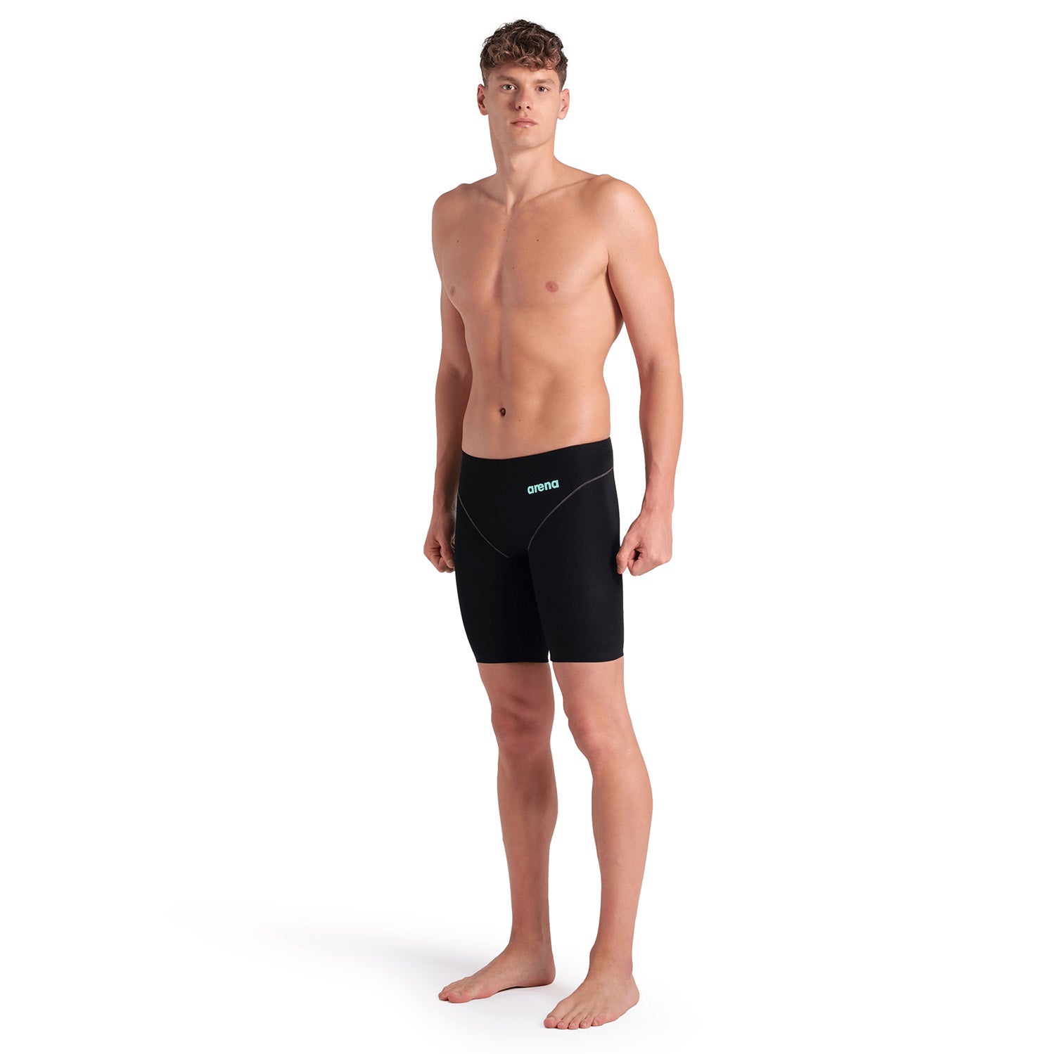 Arena Men's Powerskin Impulso Racing Jammer - Black/Teal