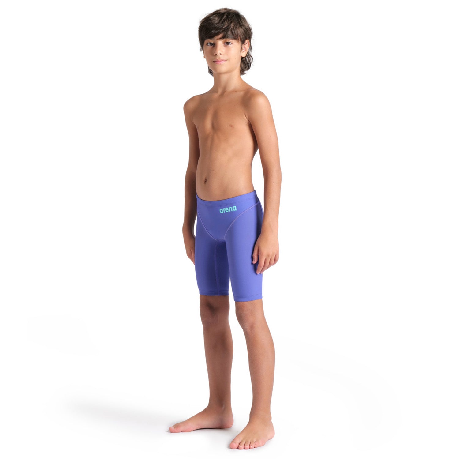 Arena Boys' Powerskin Impulso Racing Jammer - Future Dusk