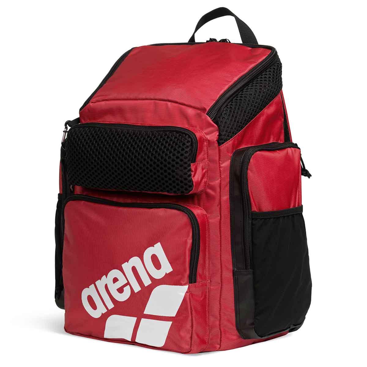 Arena Red One Go Swim Sports Travel Backpack 45L