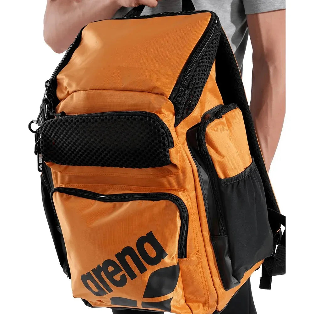 Orange Backpack Arena One Go 45L Swim Sports Travel