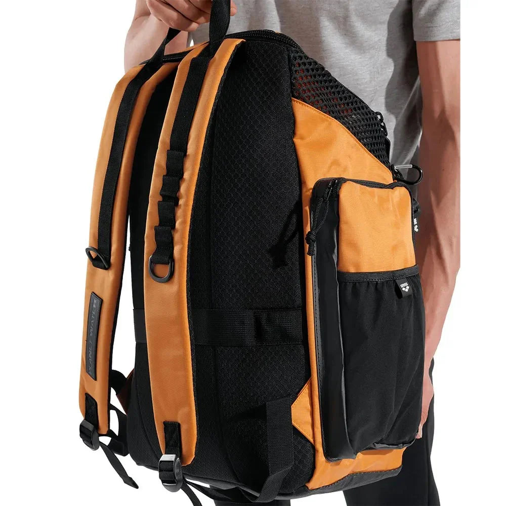 Orange Backpack Arena One Go 45L