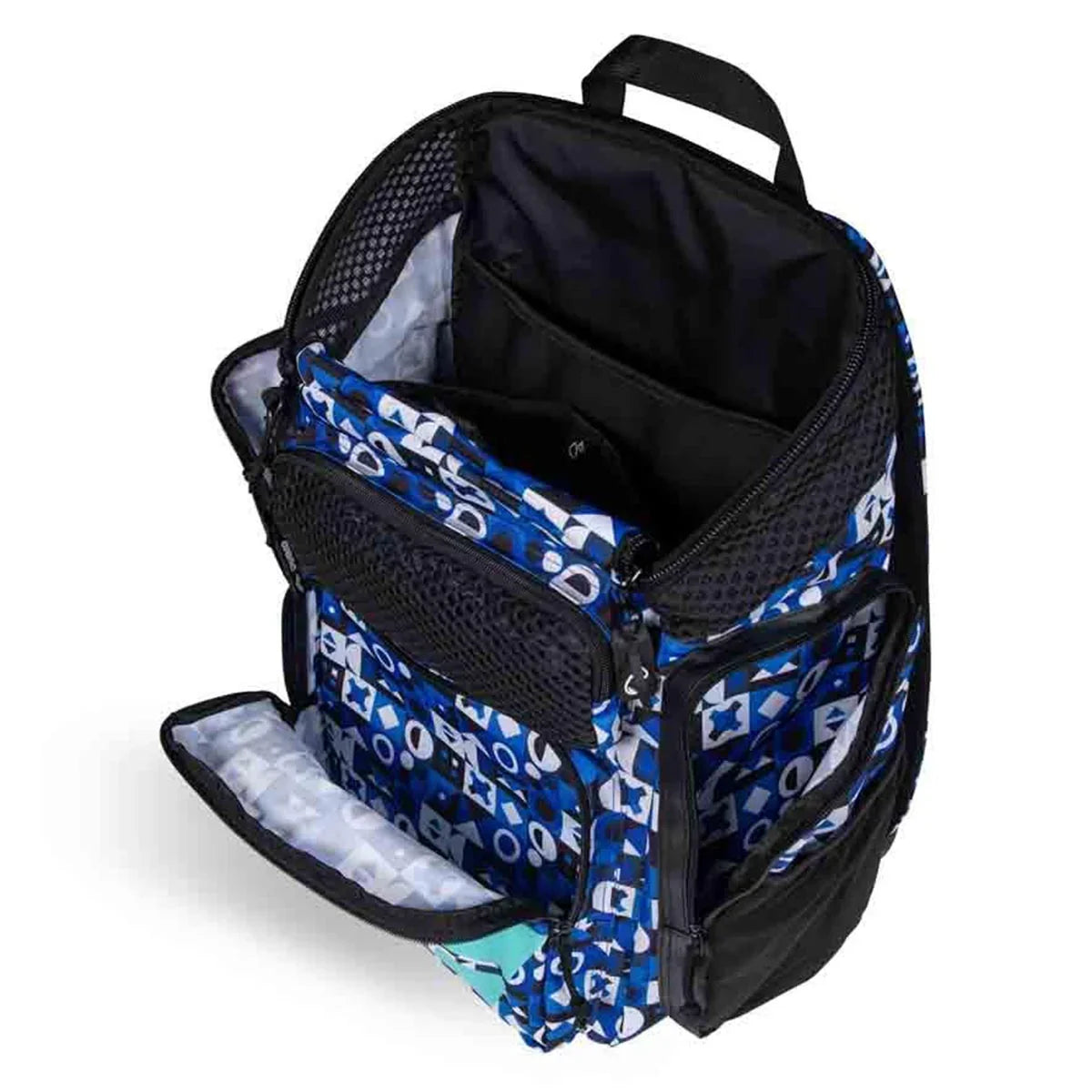Arena One Go Allover Backpack 45L - Pieces_ Inside