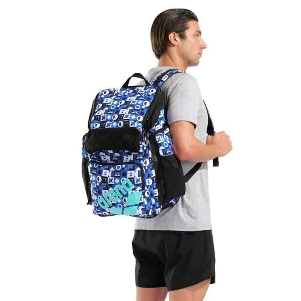 Arena One Go Allover Backpack 45L Pieces
