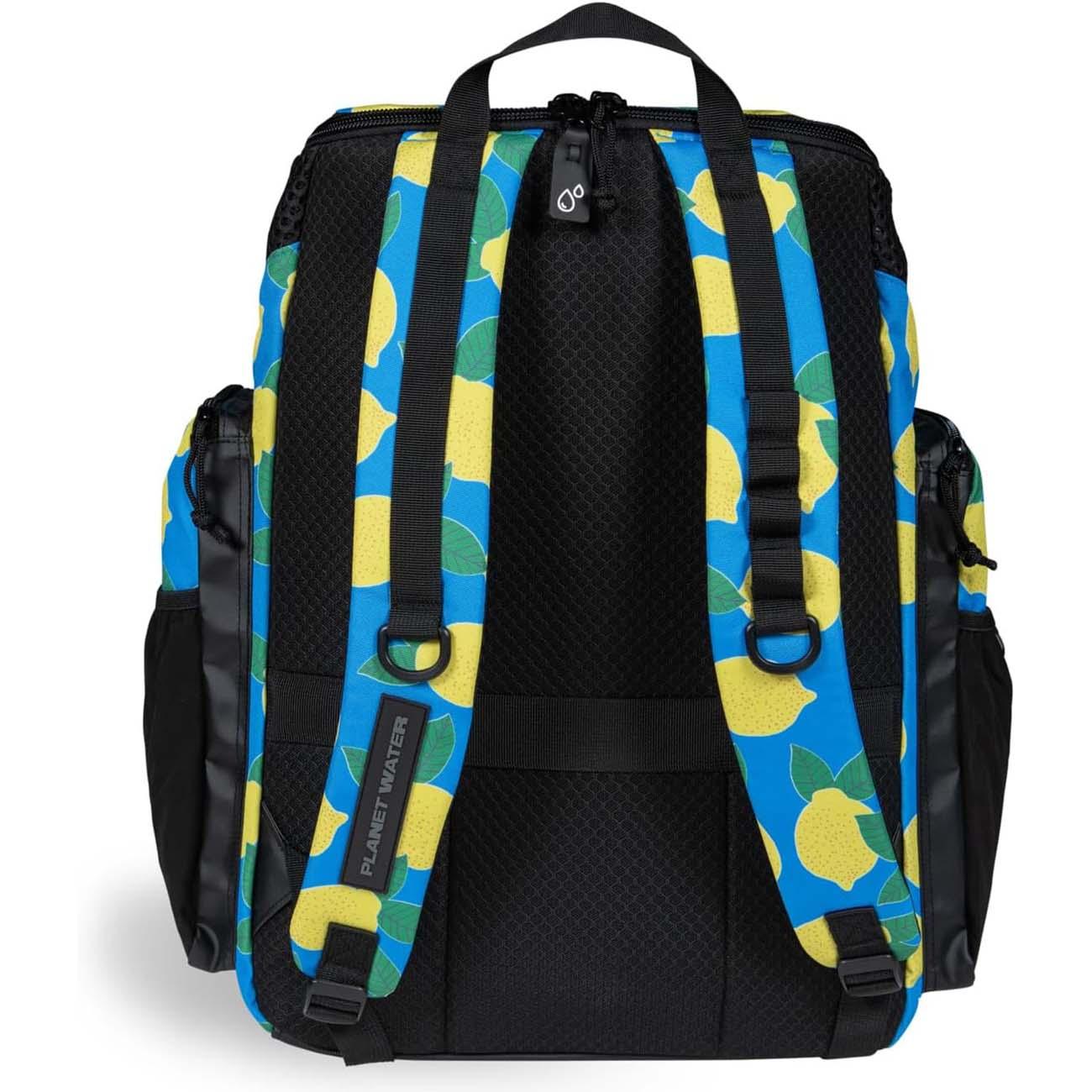 Arena One Go Allover Swim Sports Travel Backpack 45L - Lemons