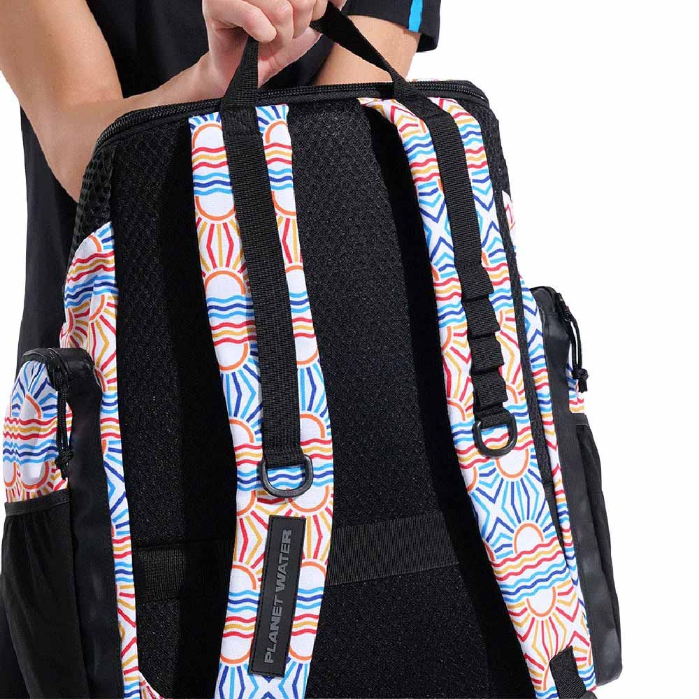 Arena One Go Allover Swim Sports Travel Backpack 45L - Sunrise