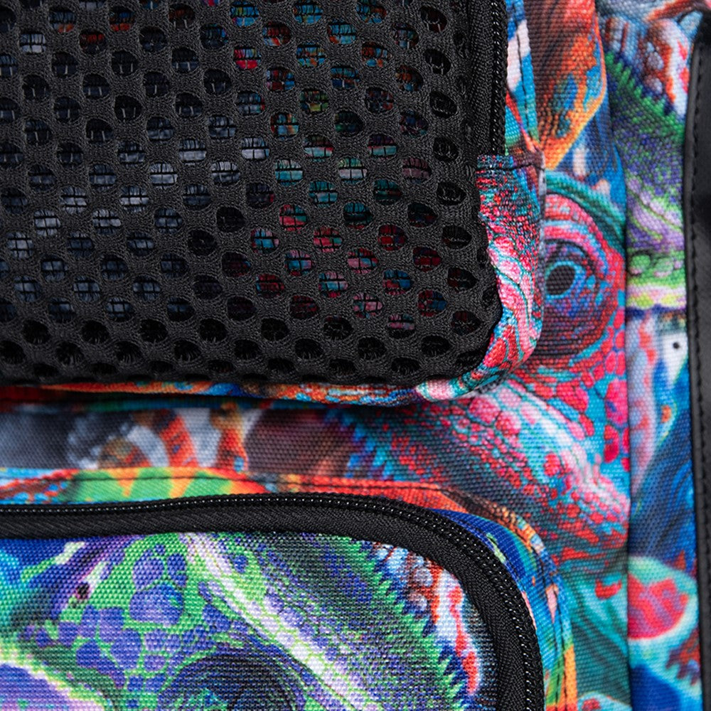 Arena One Go Allover Swim Sports Travel Backpack 45L - Iguanas