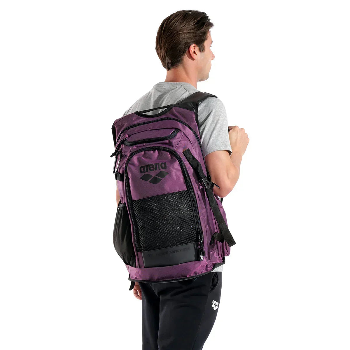 Arena All Set Sports Swim Backpack 45L - Plum 010234-200