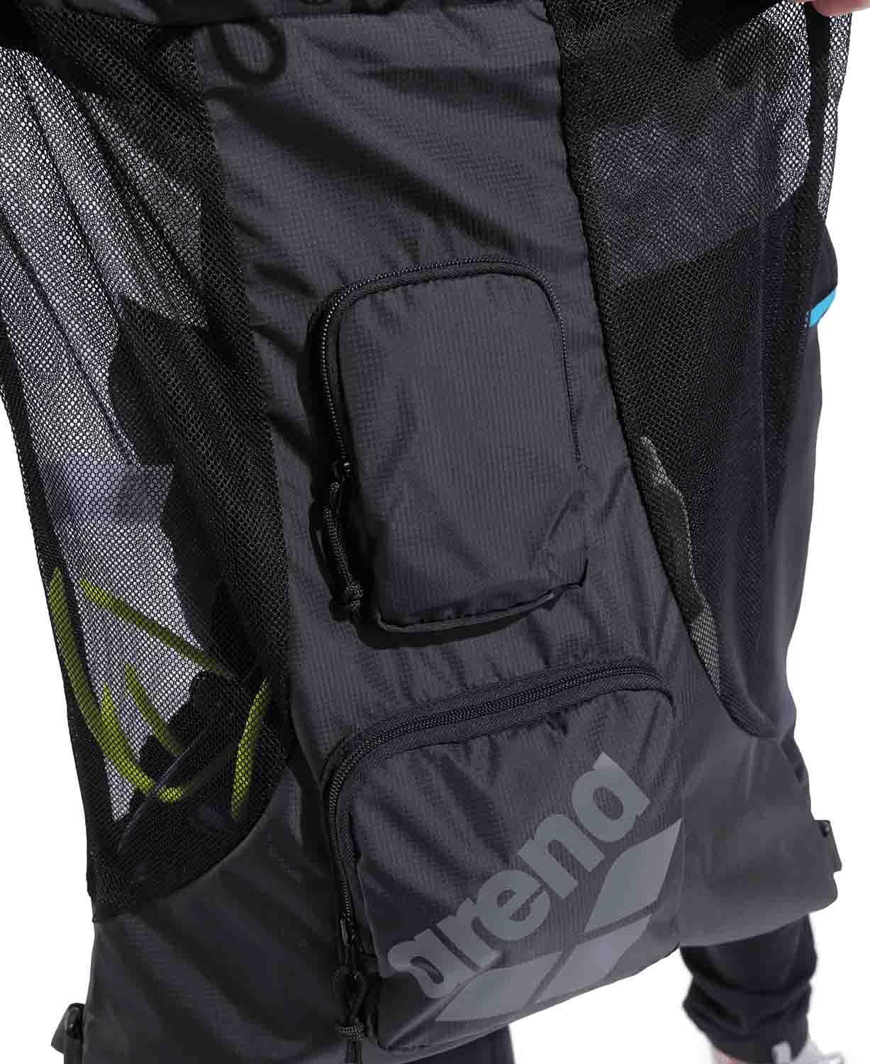 Arena Pool Sack Mesh Bag All Set Black