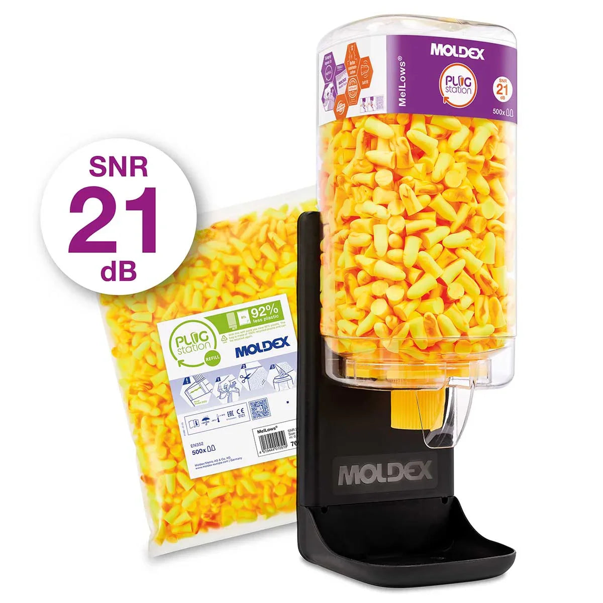 Moldex 7695-12 MelLows® PlugStation StarterSet