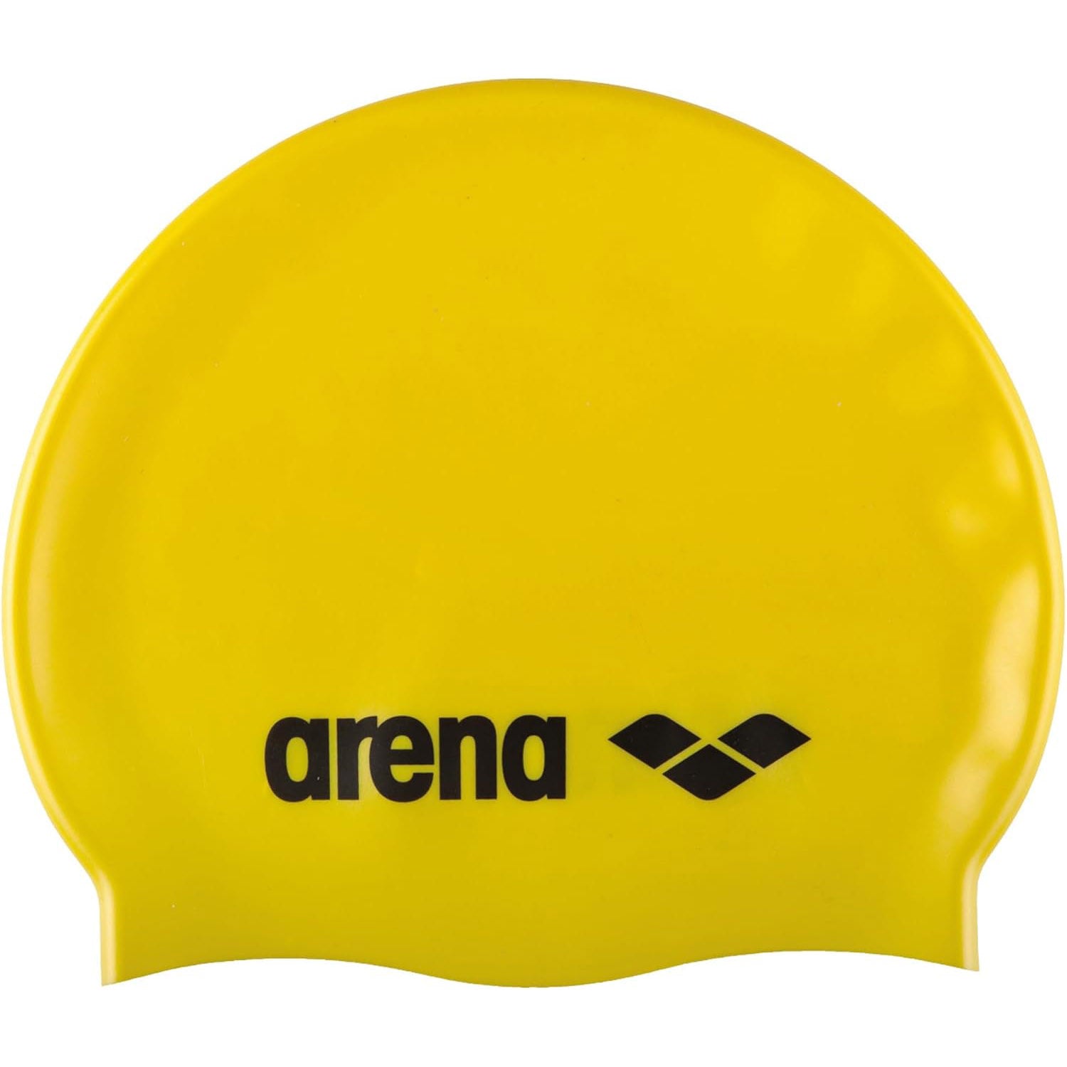 Arena Silicone Junior Swim Cap Yellow