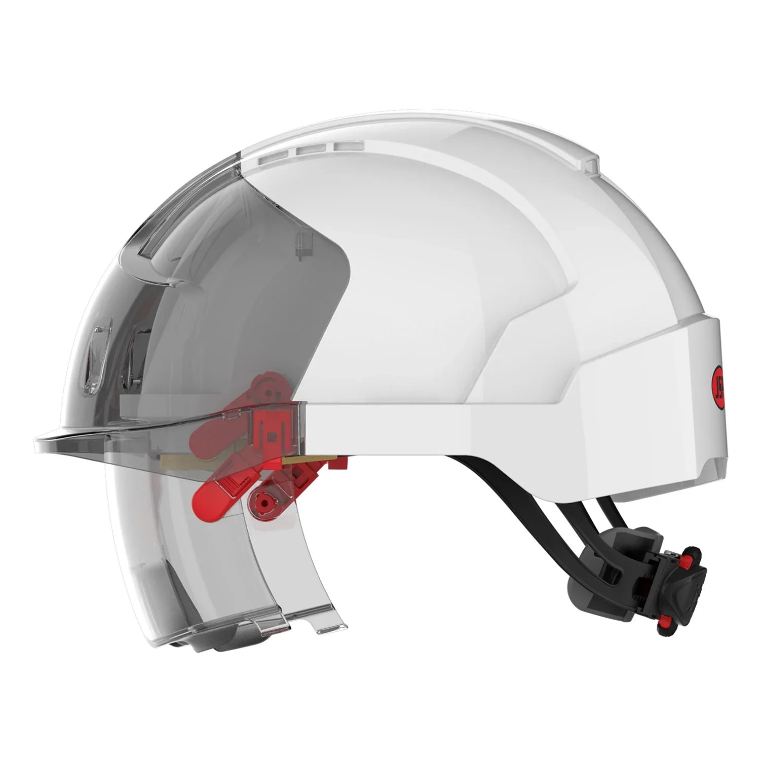 JSP EVO VISTAlens Safety Helmet with Integrated Eyewear - Vented 2