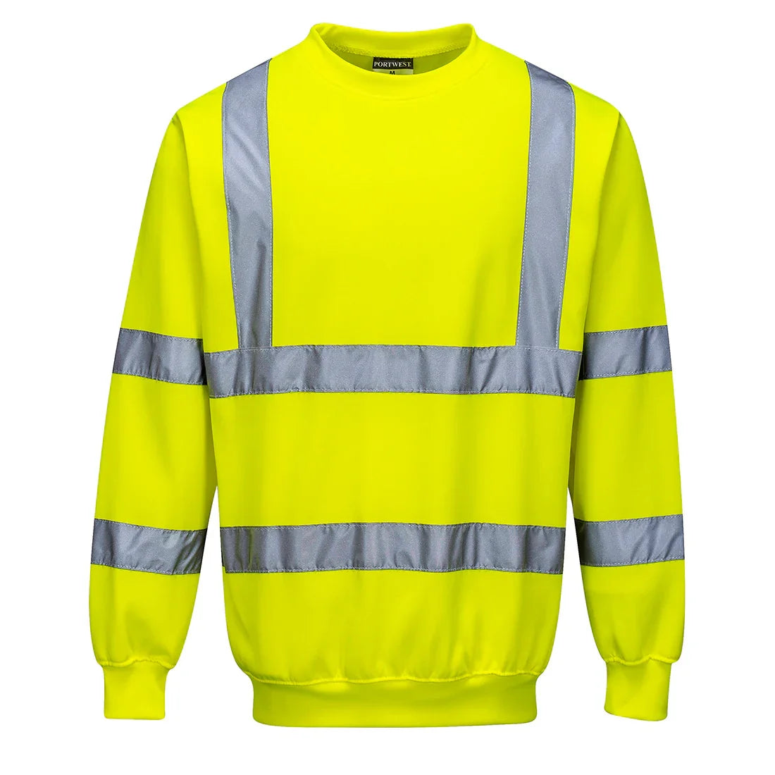 Portwest B303 Hi-Vis Sweatshirt - Yellow