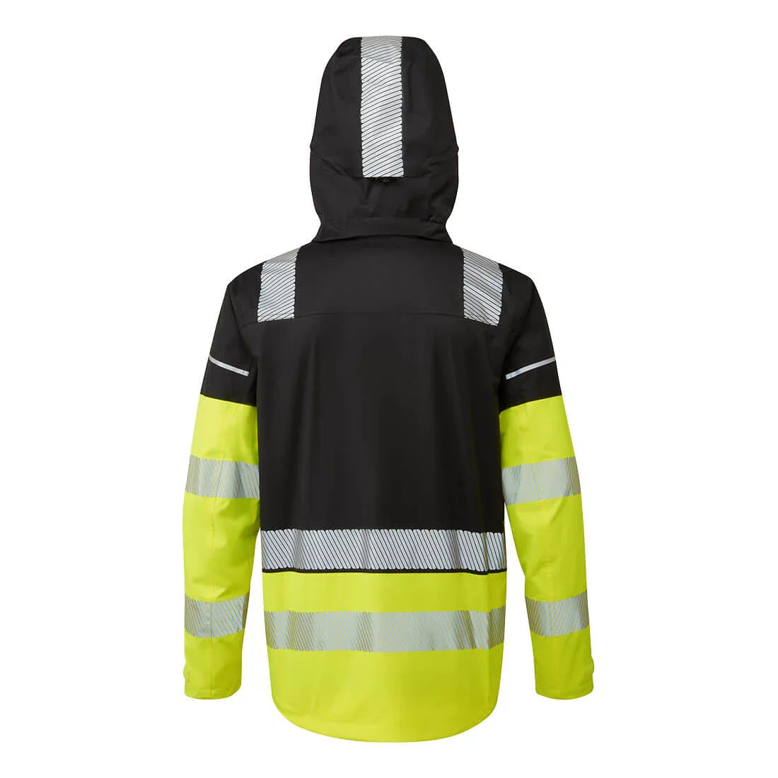 Portwest BX323 Ultimate Modular Hi-Vis 3-in-1 Rain Jacket Yellow Black