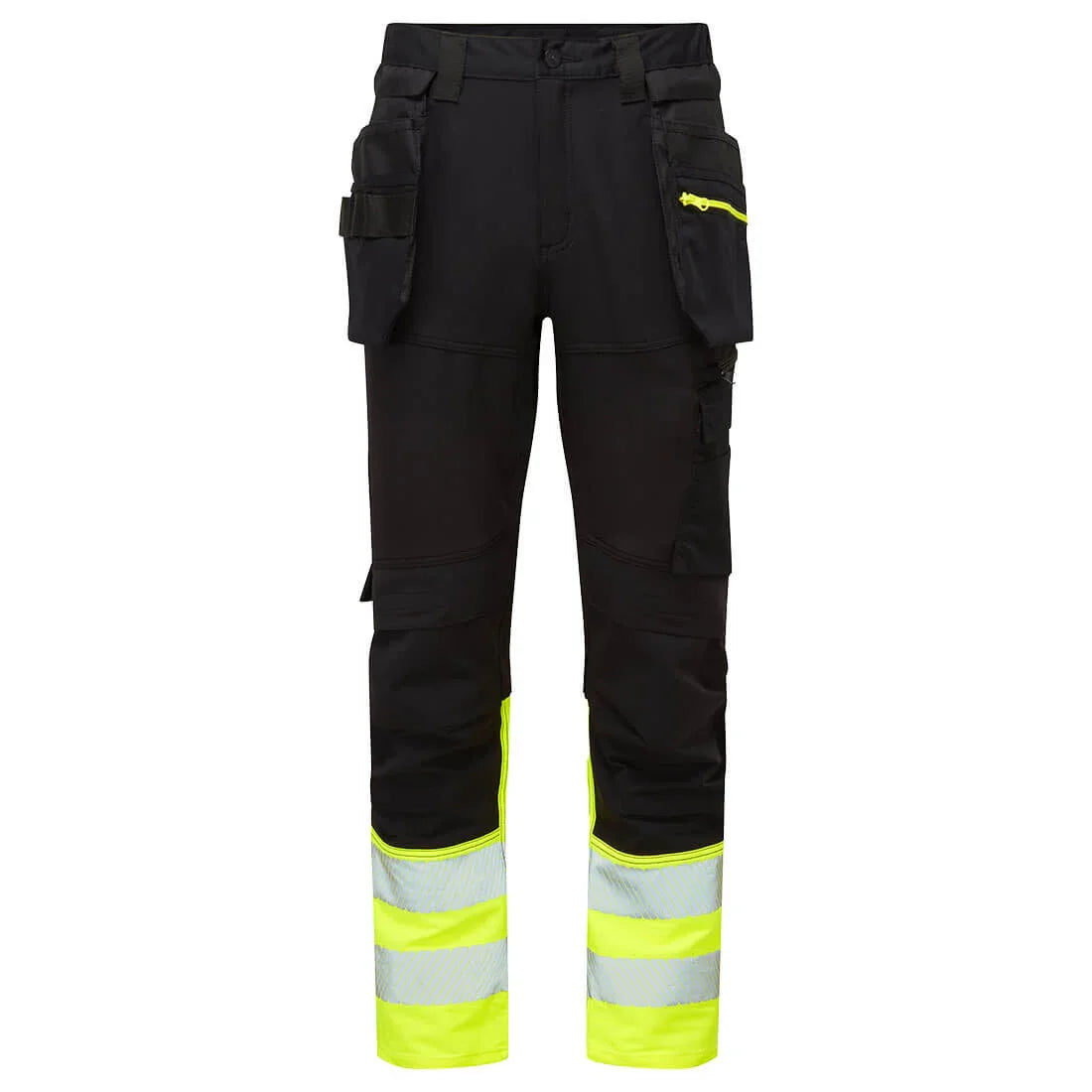 Portwest DX457 DX4 Hi-Vis Holster Pocket Craft Trousers OB
