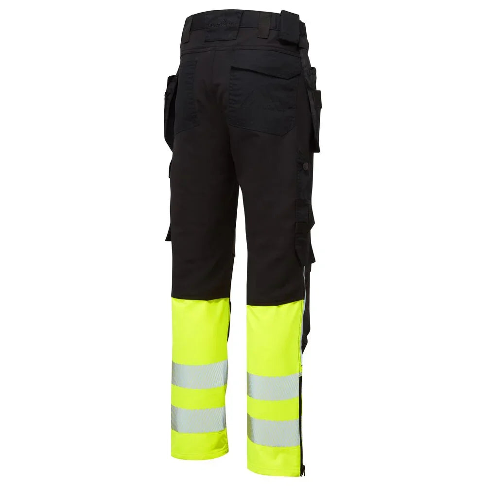 Portwest DX457 DX4 Hi-Vis Holster Pocket Craft Trousers OB_2