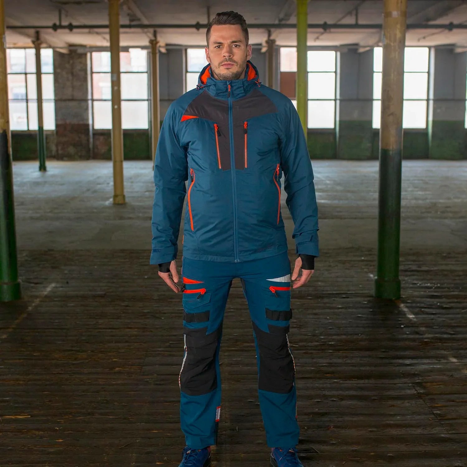 Portwest DX460 Winter Jacket Metro Blue