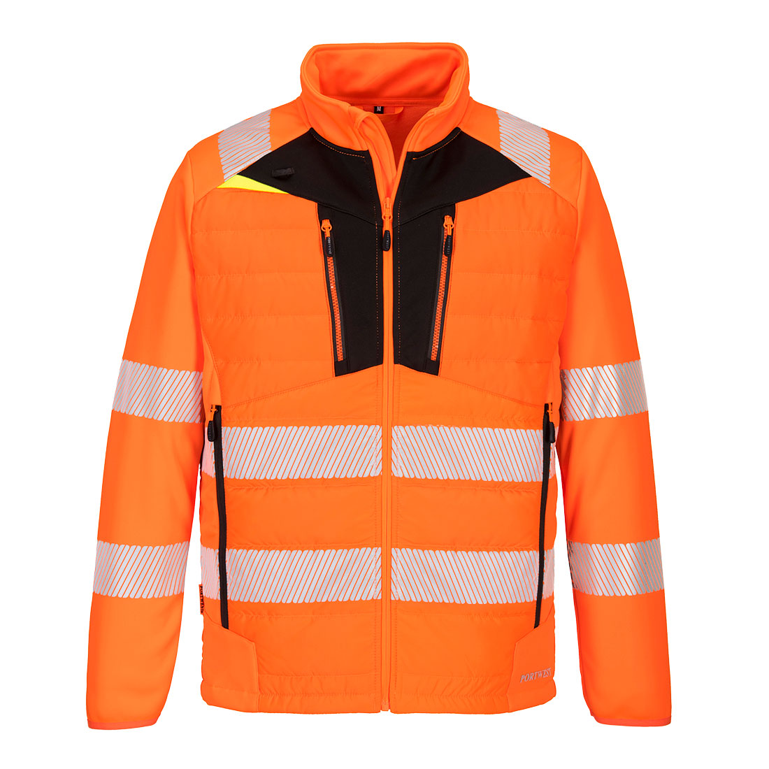 Portwest DX473 - DX4 Hi-Vis Hybrid Baffle Jacket
