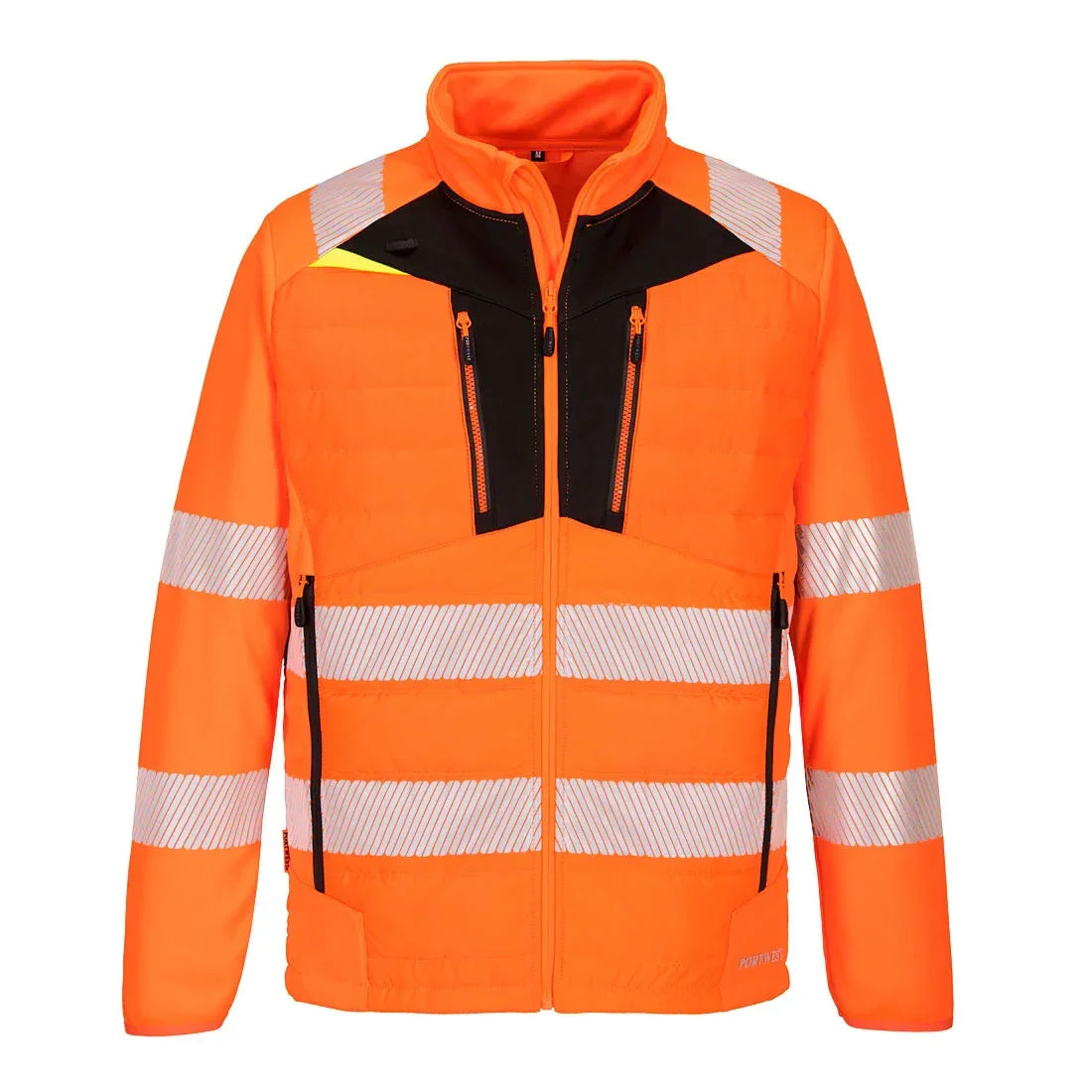 Portwest DX473 - DX4 Hi-Vis Hybrid Baffle Jacket
