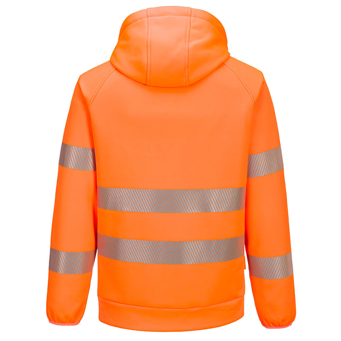 Portwest DX483 DX4 Hi-Vis Overhead Hoodie Orange/Black