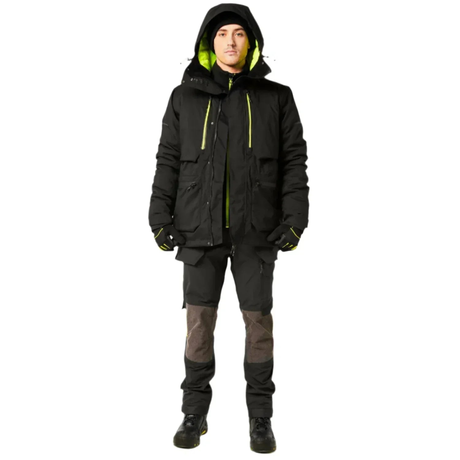 Portwest EV461 EV4 Winter Parka Jacket Black_M