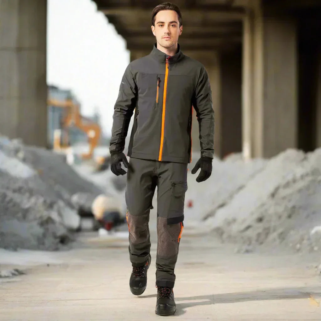 Portwest EV475 EV4 Stretch Work Jacket_Metal Grey