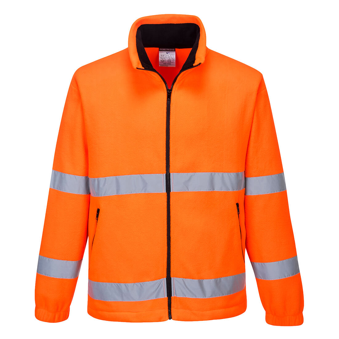 Portwest F303 Hi-Vis Windbreaker Fleece Orange