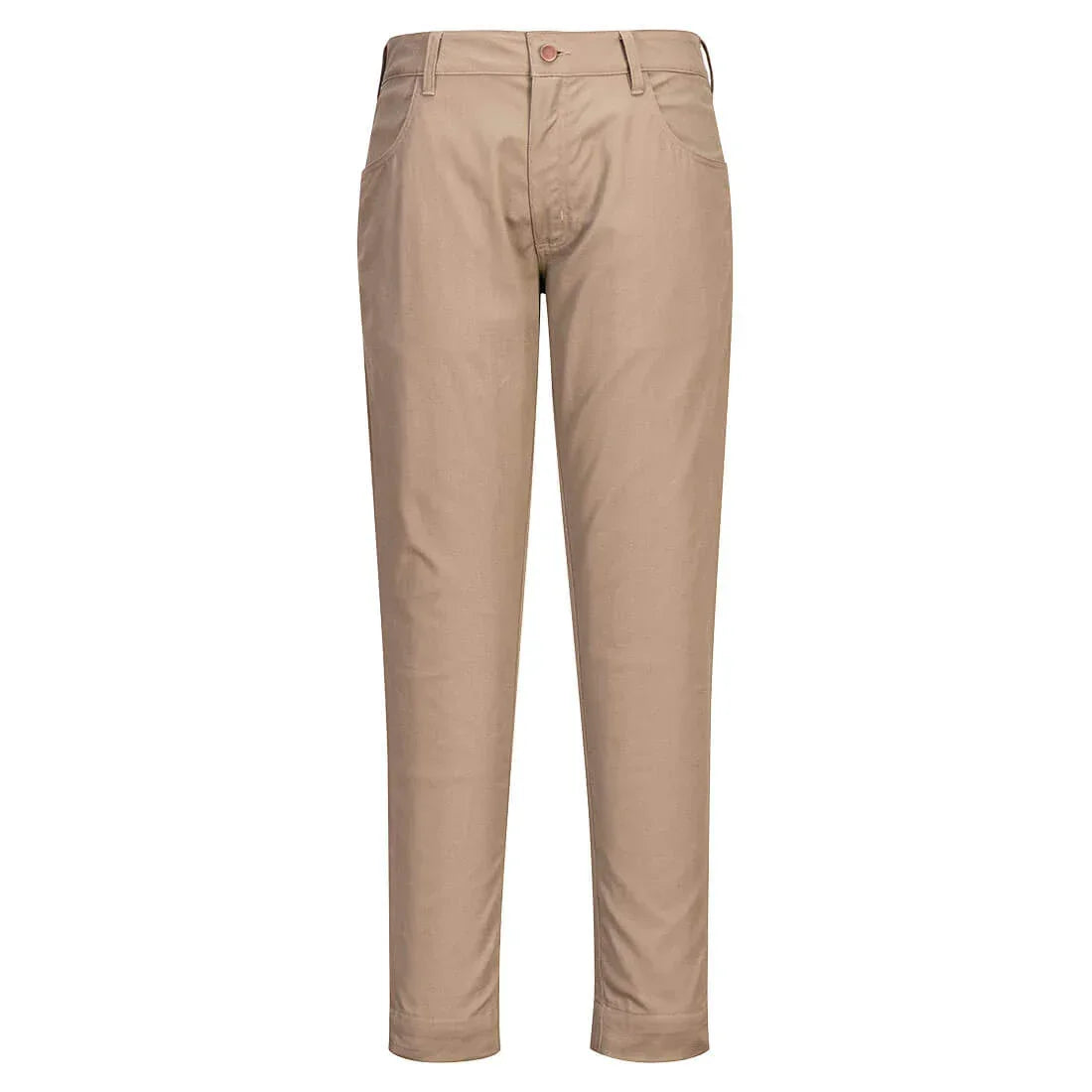 Portwest FR404 Bizflame Stretch FR Work Pants Khaki