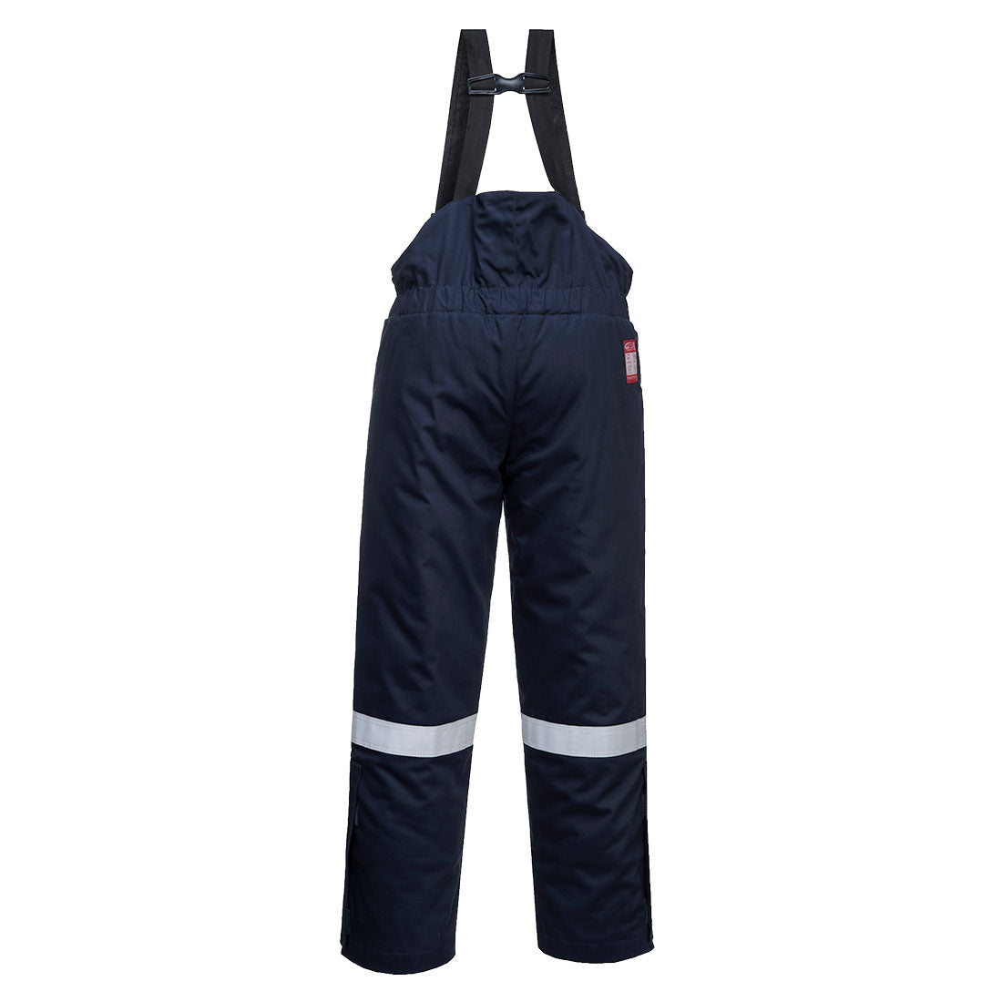 Portwest FR58 FR Anti-Static Winter Salopettes Navy 1