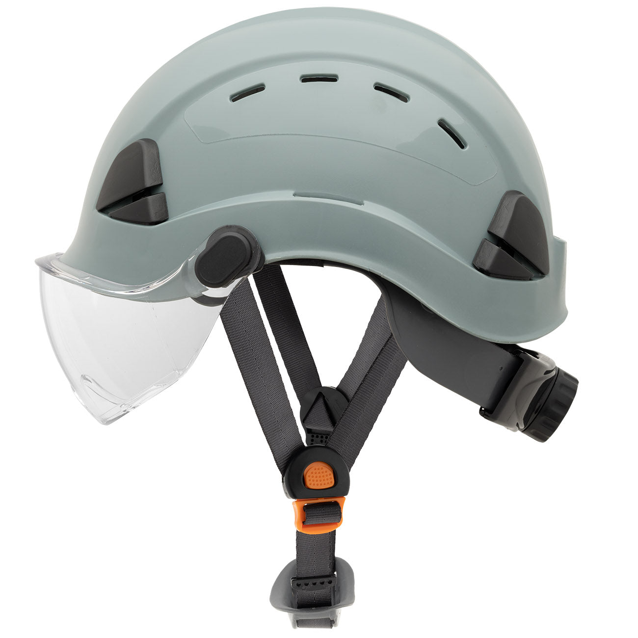 Honeywell Fibre Metal Safety Helmet Vented Grey_S