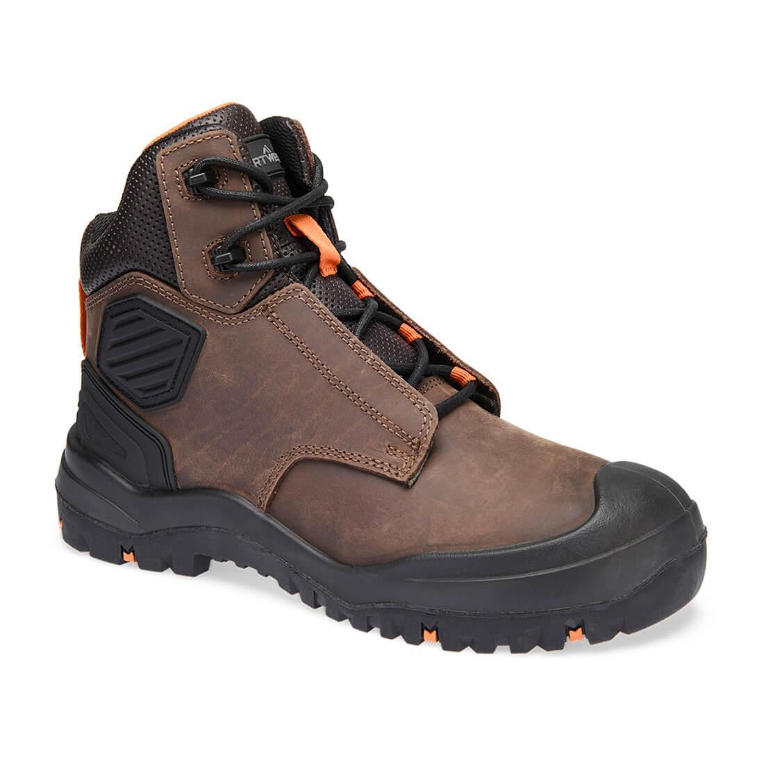 Portwest FT30 Steel Leather Ankle Boot FT30BRO