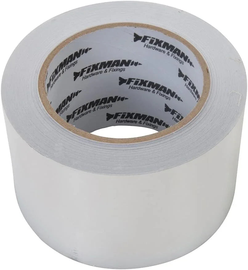Fixman Aluminium Foil Tape 75mm x 45m