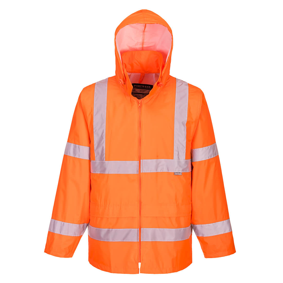 Portwest H440 Hi-Vis Rain Jacket Orange