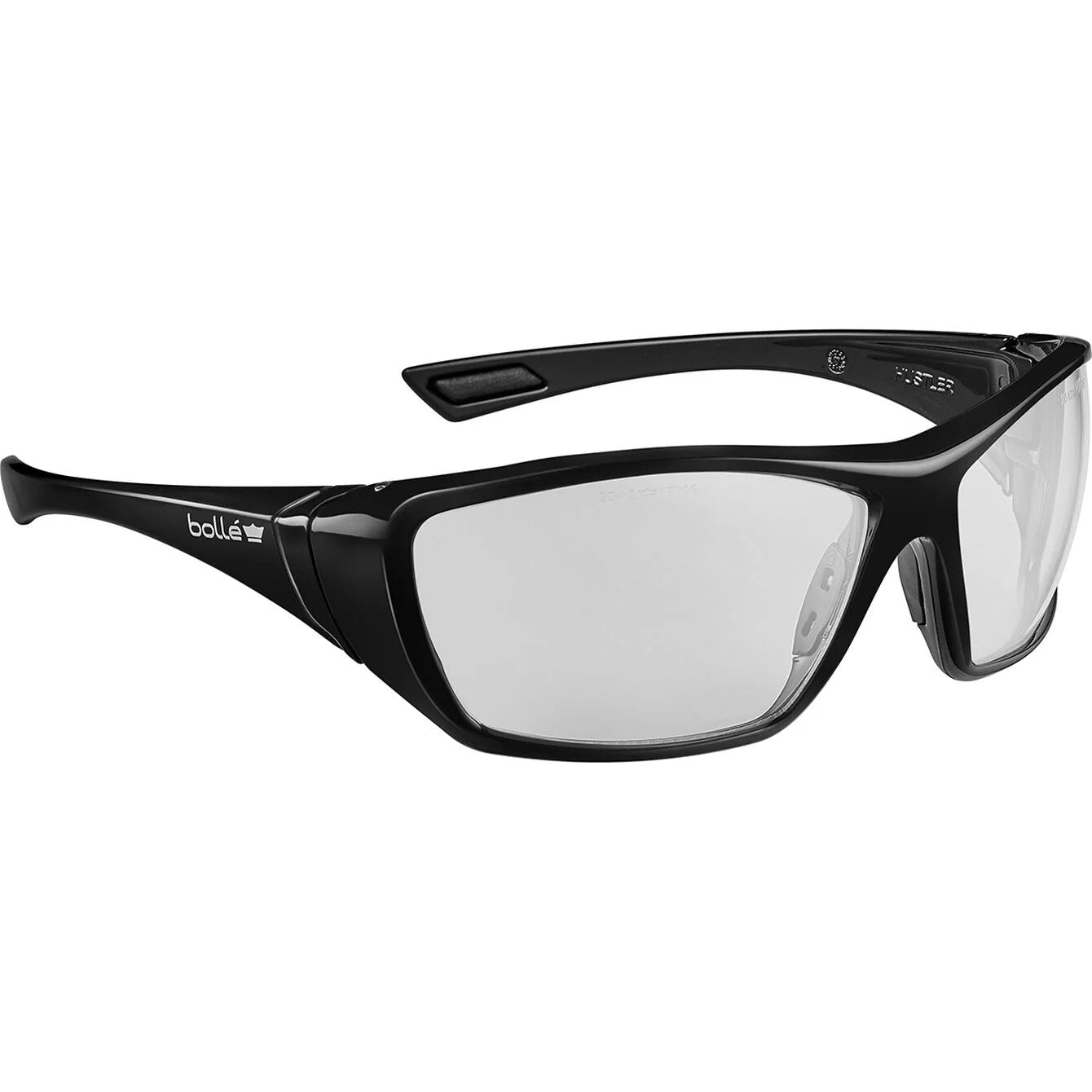 Bolle HUSTLER Clear Eco Safety glasses