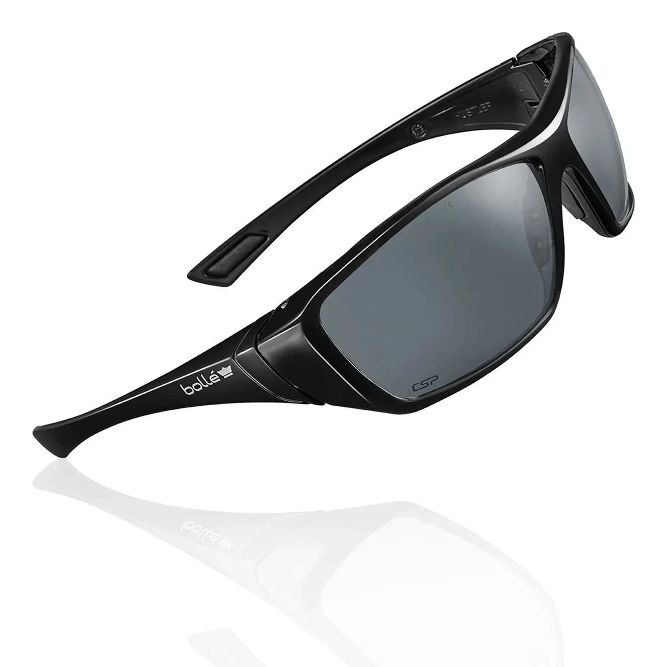 HUSTLN20E Bolle Hustler smoke glasses
