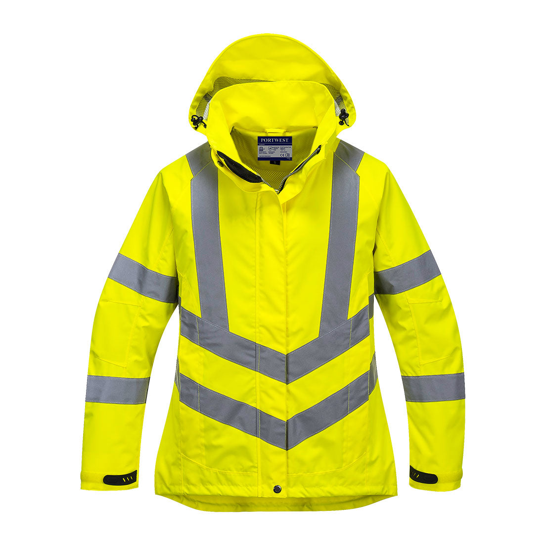 Portwest LW70 Hi-Vis Women's Breathable Rain Jacket