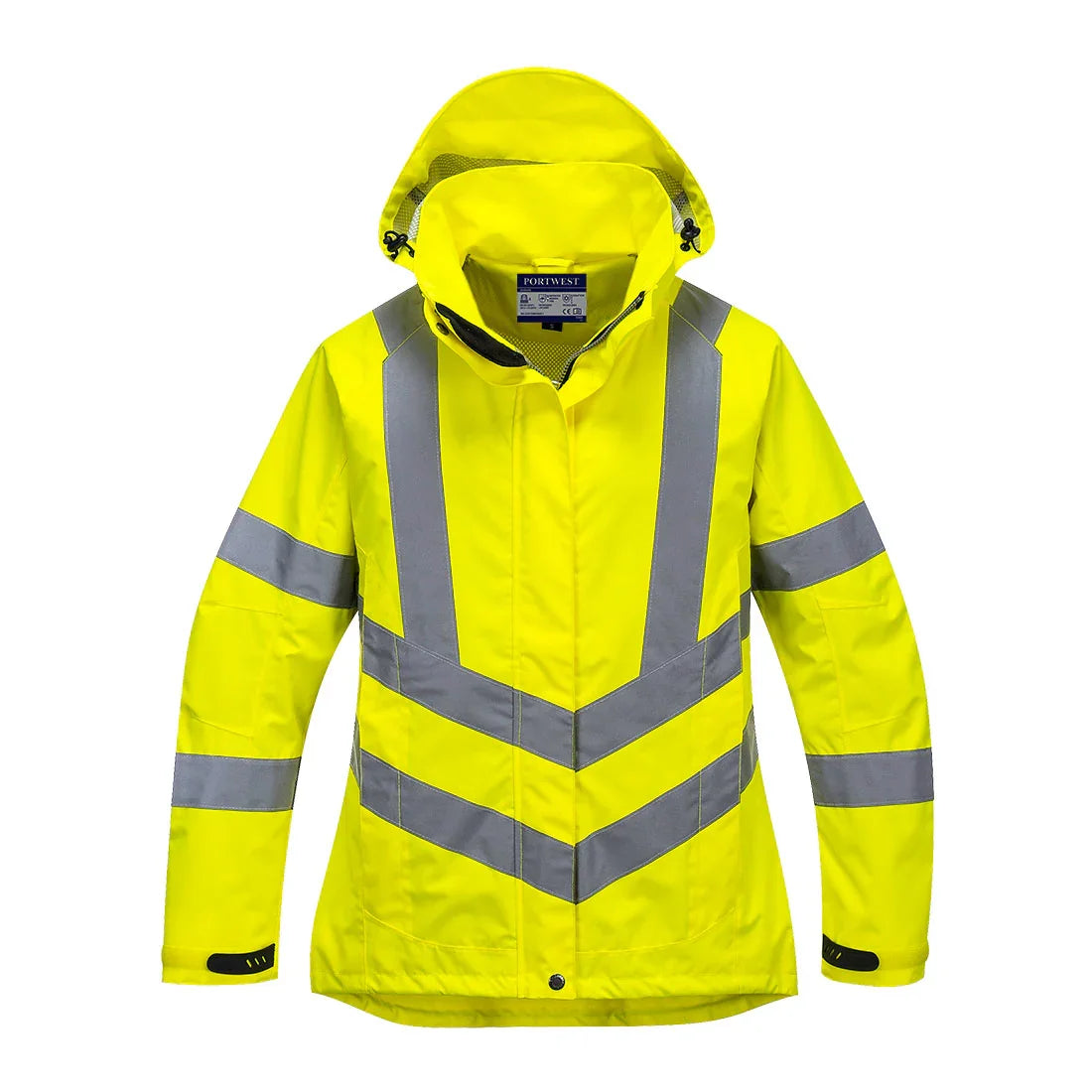 Portwest LW70 Hi-Vis Women's Breathable Rain Jacket