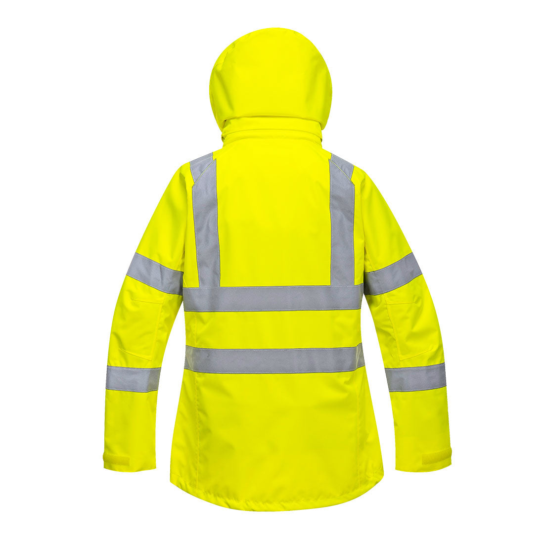 Portwest LW70 Hi-Vis Women's Breathable Rain Jacket Yellow