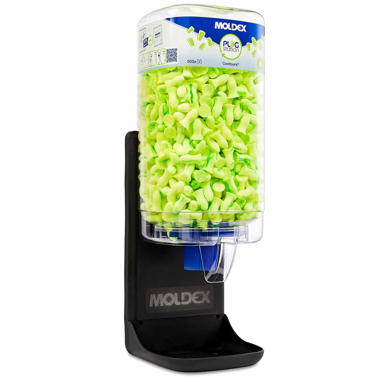 MOLDEX 7450 Contours Station 500 Pairs with Bracket