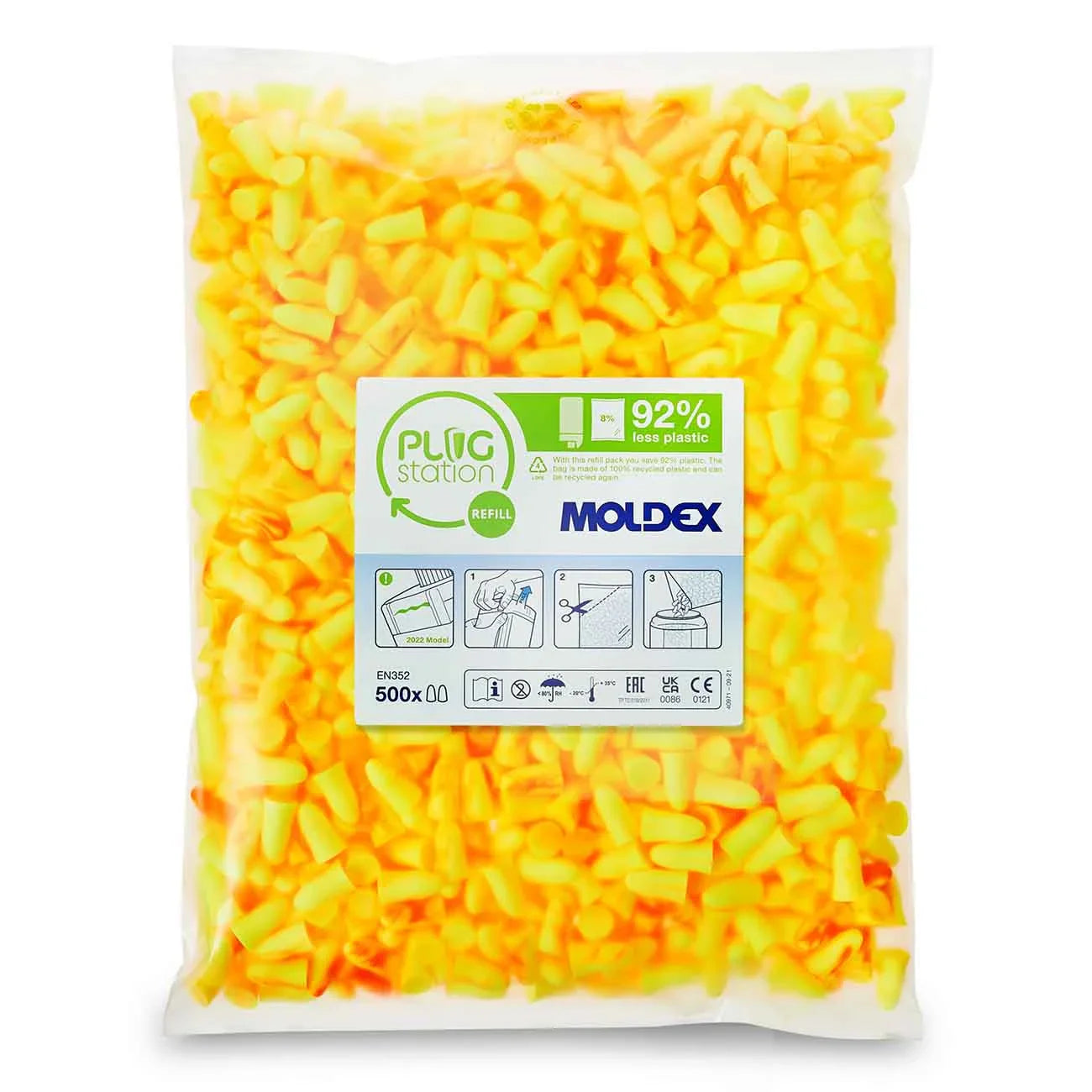 MOLDEX Mellows Refill Pack 500 Pairs - SNR 21 dB