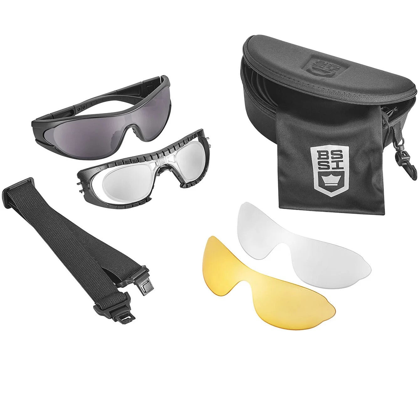 Bolle Tactical Raider Ballistic Glasses Kit