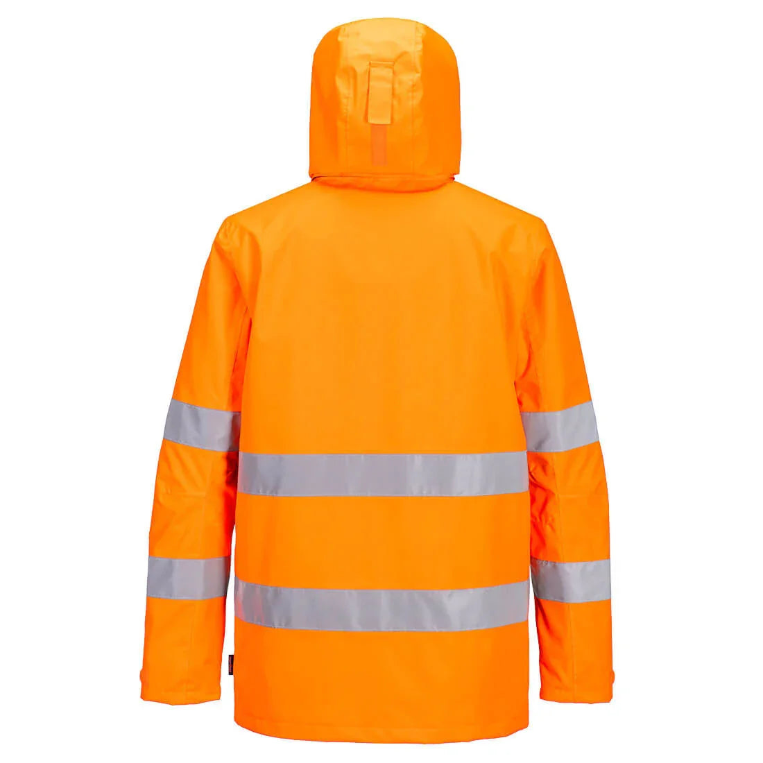Portwest PW265 PW2 Hi-Vis Rain Jacket Orange/Black