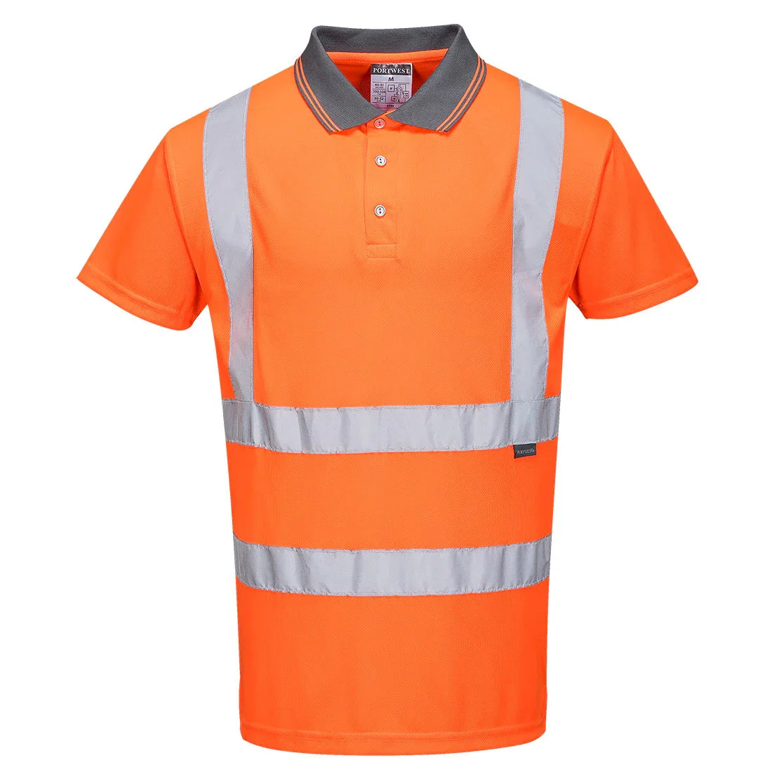 Portwest RT22 Hi-Vis Polo Shirt Orange