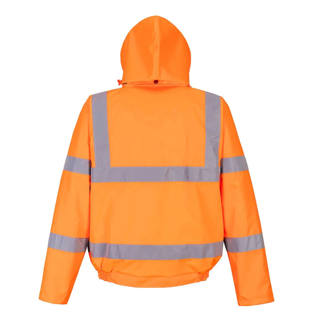 Portwest RT62 Hi-Vis Breathable Rain Bomber Jacket_R