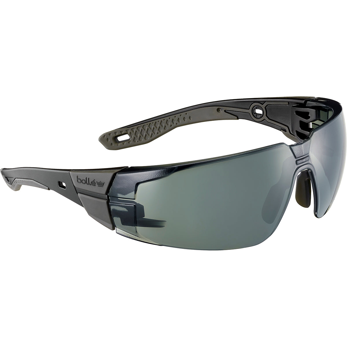 Bolle RUSH+ 2.0 Welding 3 Grey Safety Glasses with Black and Grey Frame RUSPMN81E