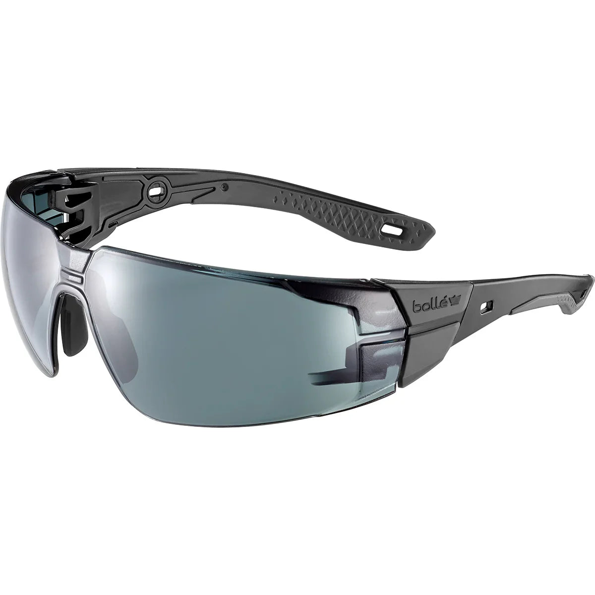 Bolle RUSH+ 2.0 Small Smoke Lens Safety Glasses