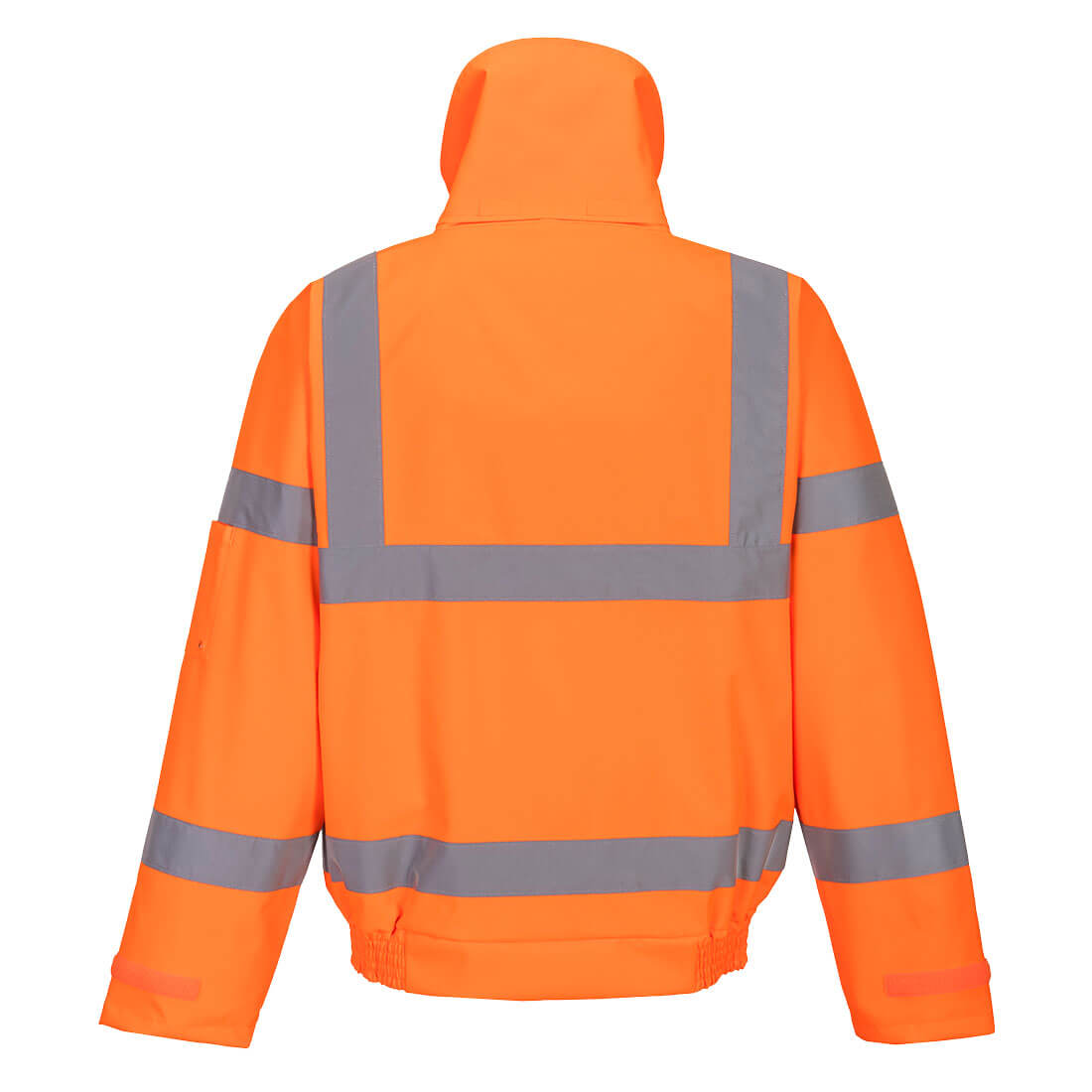 Portwest S591 Extreme Hi-Vis Rain Bomber Jacket - Orange Back